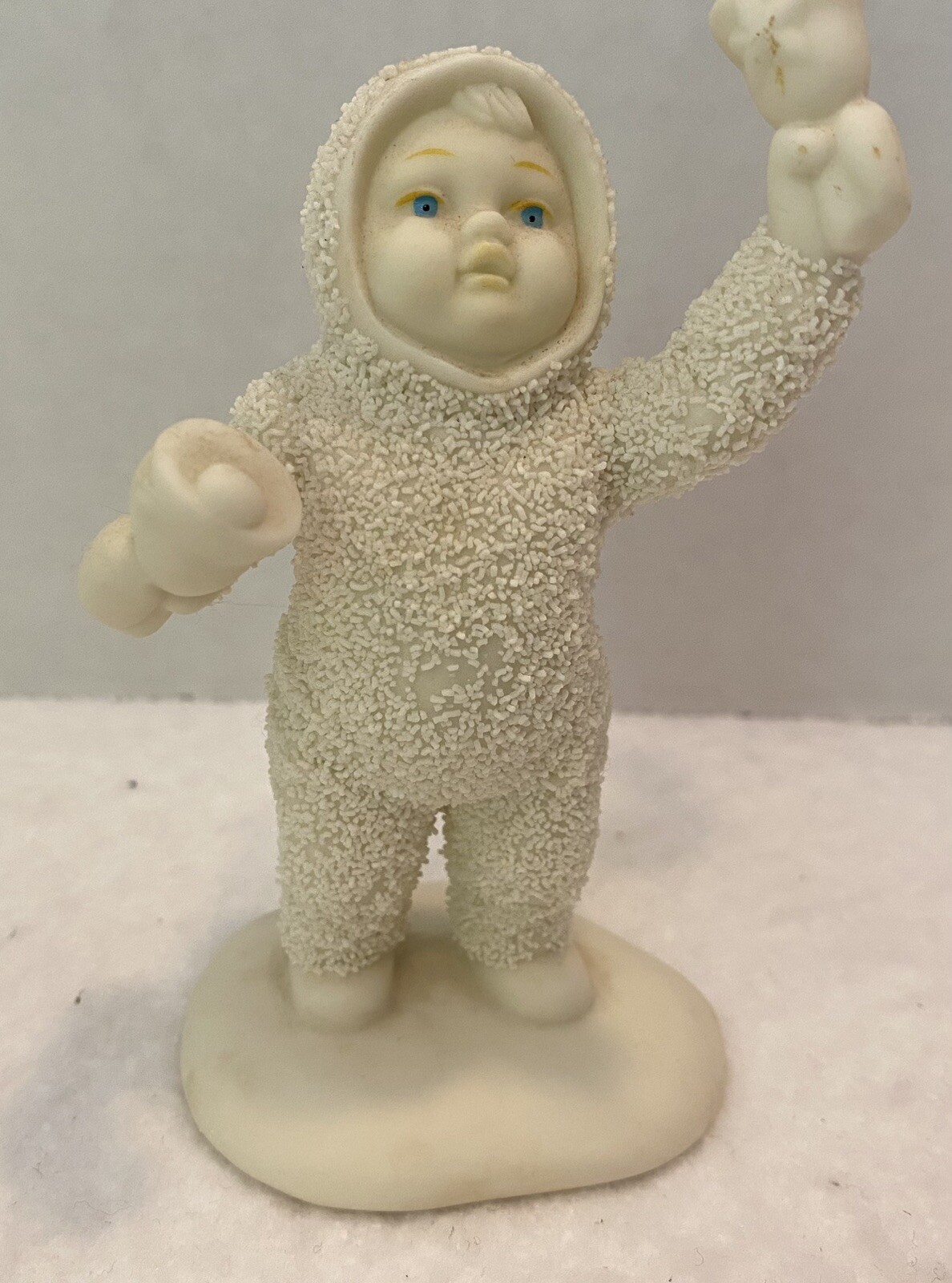 Dept 56 Retired Snowbabies Ringing Bells Winter Figurine 4.5 Inch