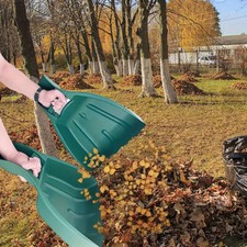1pc Outdoor Garden Rake Lightweight Plastic Portable Tool for Easy Leaf Clean AU