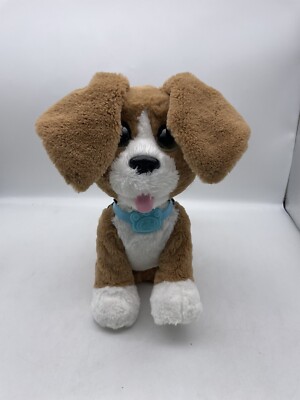 Hasbro FurReal Friends Chatty Charlie The Beagle Dog Interactive Plush Works 