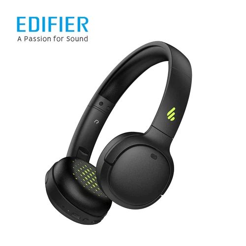 Edifier WH500 Bluetooth Wireless Headphones Foldable Design Music & Game Mode