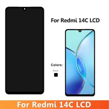 Mobile Phone LCD Display For Xiaomi Redmi 14C Home Screen Touch Assembly + Frame