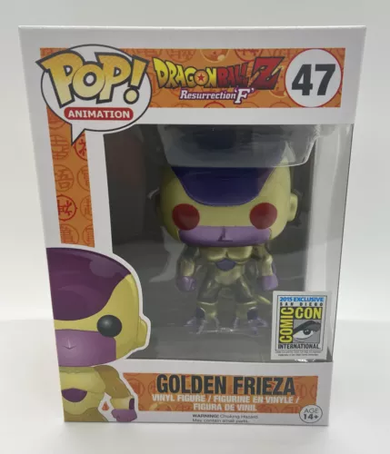 Figura Funko Pop Golden Freezer SDCC 2015 Ojos Rojos 47 Dragon Ball Z Auténtica