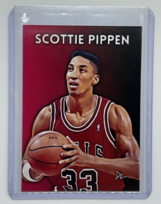 Scottie Pippen Limited Edition Artist Signed Chicago Bulls