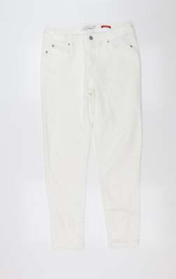 Celebrity Pink Damen Skinny Jeans Weiß Baumwollmischung Größe W29 L26 Extra Slim