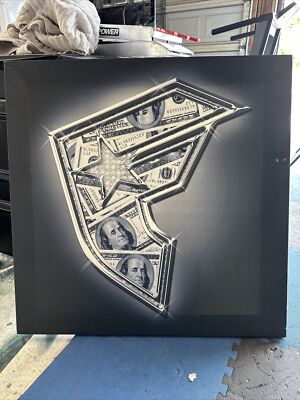 Famous Stars And Straps Canvas Print OG Authentic FSAS Travis Barker