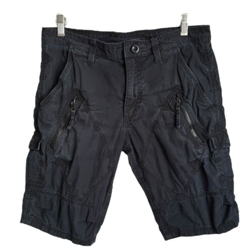 Armani Exchange Navy Blue Utility Cargo Shorts Men’s Size 31