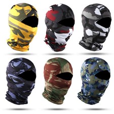 Tactical Breathable Balaclava Full Face Mask Airsoft Hunting Hat Cap Sun Hood US