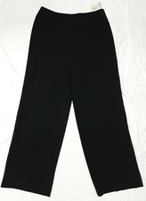NEW  Talbots 10P Women  s Black Dress Pants Lined Polyester NWT MSRP 108