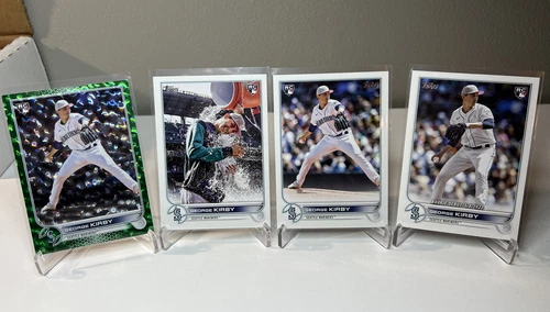 2022 Topps Update George Kirby RC #US207 Lot - SP, /499, Base RC, Rookie Debut