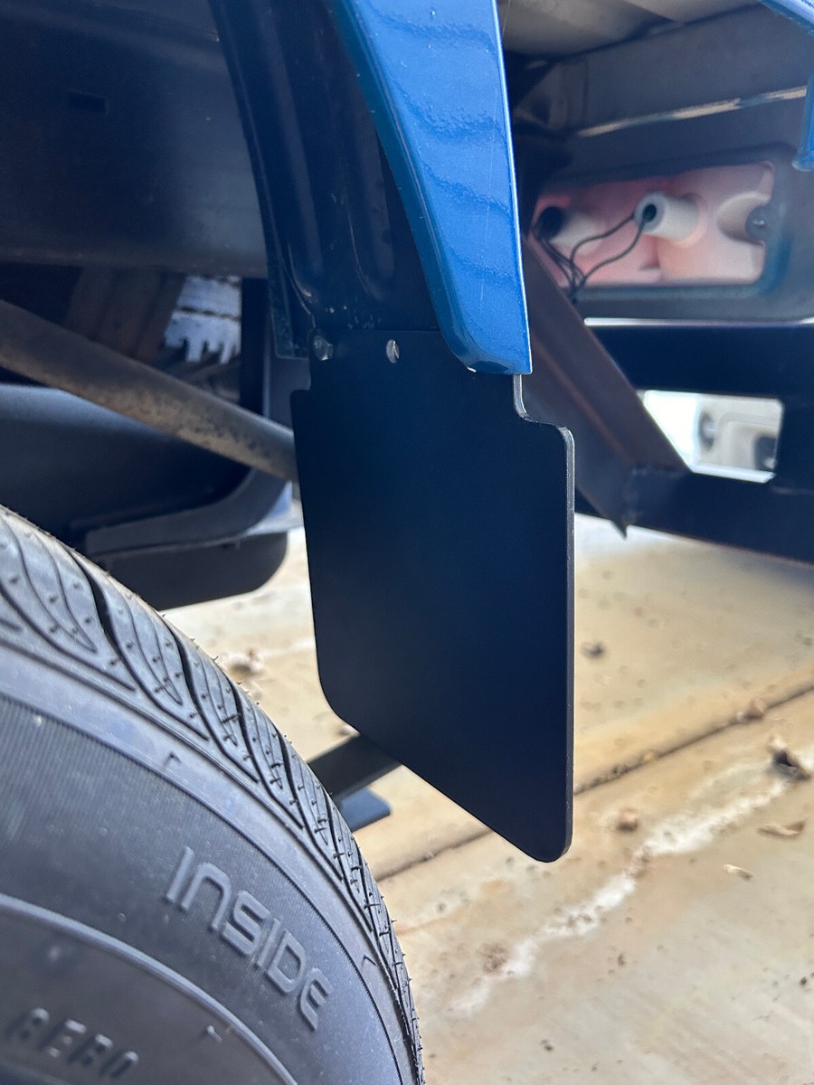 ECT PU 　NEW FLYER スカッシュテール Mud Flat Pair Fits Suzuki Carry And Daihatsu Hijet Rear Mud Flap