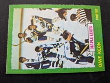 1973-74 Topps Hockey Card # 85 Dave Keon (HOF) - Toronto Maple Leafs (NM)