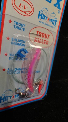 Hot Spot Apex UV Trout Killer Tolling Fishing Lure 1.0 A1138T #138T | eBay