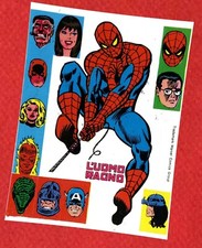 L'UOMO RAGNO N.212 CORNO 1^ ED. (LATO A) DEL 14/6/1978 ADESIVO ANASTATICO MARVEL