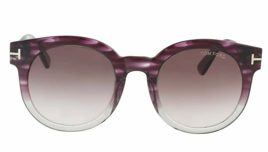 TOM FORD JANINA TF435-F 83T БОРДОВЫЙ/РОЗОВЫЙ ГРАДИЕНТ ПОДЛИННЫЙ СОЛНЦЕЗАЩИТНЫЕ ОЧКИ 53-22 - Изображение 4 из 4