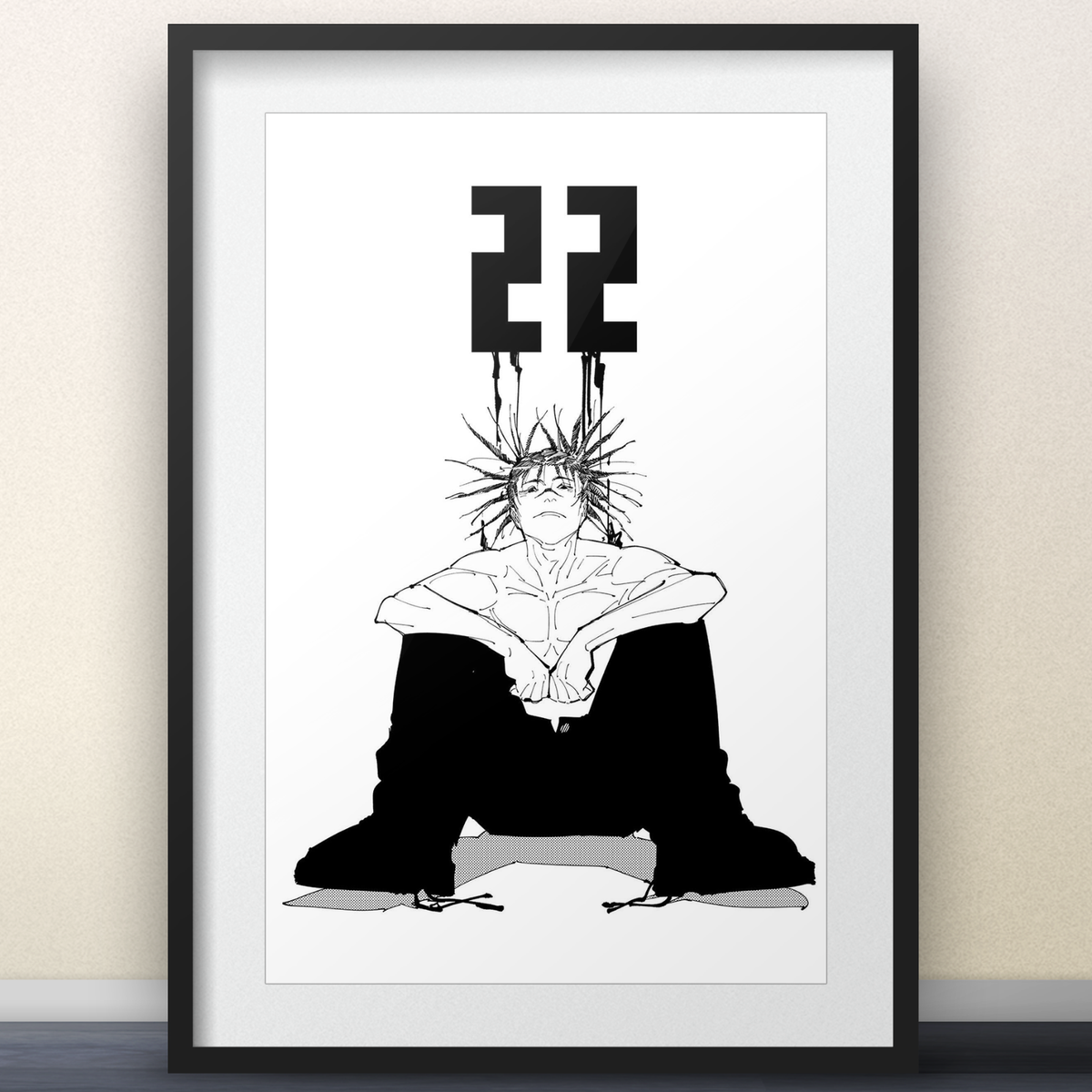 Choso illustration by Gege - 11x17