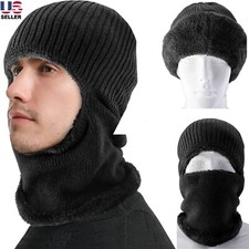 Balaclava Ski Full Face Mask Fleece Neck Warm Windproof for Winter Cold Weather