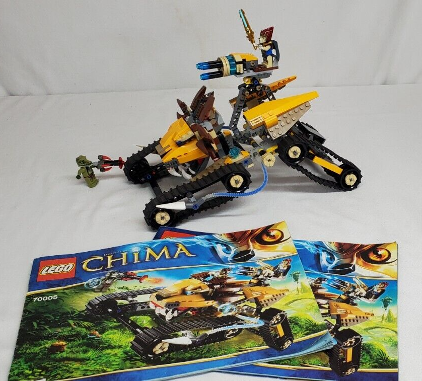 2013 Lego Legends of Chima LAVAL'S ROYAL FIGHTER #70005 COMPLETE