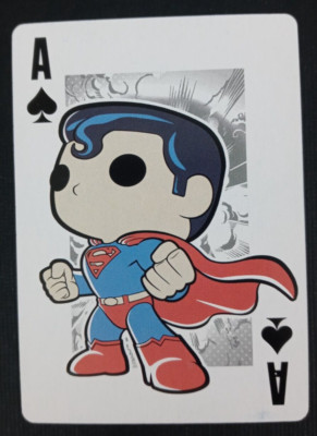 Funko Pop DC Comics Playing Card Superman Ace Spades