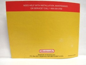 TETRIS 2 Instruction Manual   No Game   NES Nintendo