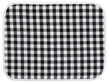 2-Piece Dish Drying Mat Set Extra Large 18"x24" Buffalo Classic Check Plaid -...