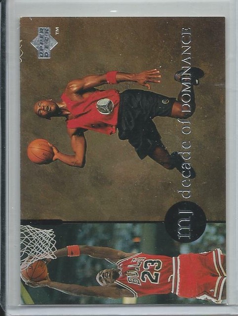 1994 95 Upper Deck Michael Jordan MJ Decade Of Dominance Card J5 Mint 