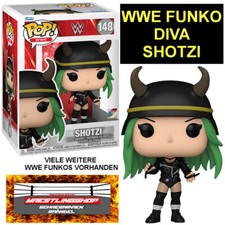 FUNKO POP WWE SHOTZI BLACKHEART WRESTLING FIGUR - SERIE 148 ELITE BASIC 75102