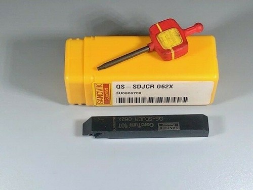SANDVIK QS-SDJCR 062X CoroTurnⓇ 107 QS shank tool for turning - Picture 2 of 3