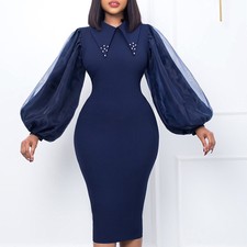 Women's Sexy Crew Neck Ruched Bodycon Mini Dress Cocktail Party Short Dresses