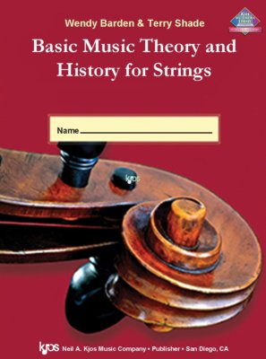 Basic Music Theory and History for Strings-Workbook 1-ANSWER KEY-NEW ON SALE!!