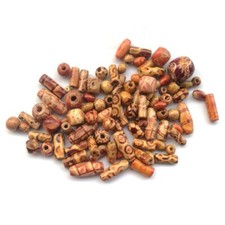 100pcs DIY Handmade Jewelry Wooden Decorative Spacer Beads Making Accessories
