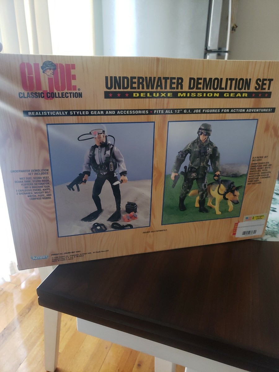 その他 GIJOE  UNDERWATER DEMOLITION SET GI JOE UNDERWATER DEMOLITION SET DELUXE MISSION GEAR NEW