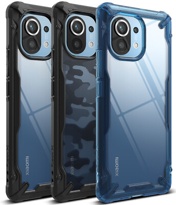 For Xiaomi Mi 11 Case | Ringke [FUSION-X] Clear Rugged Shockproof Cover