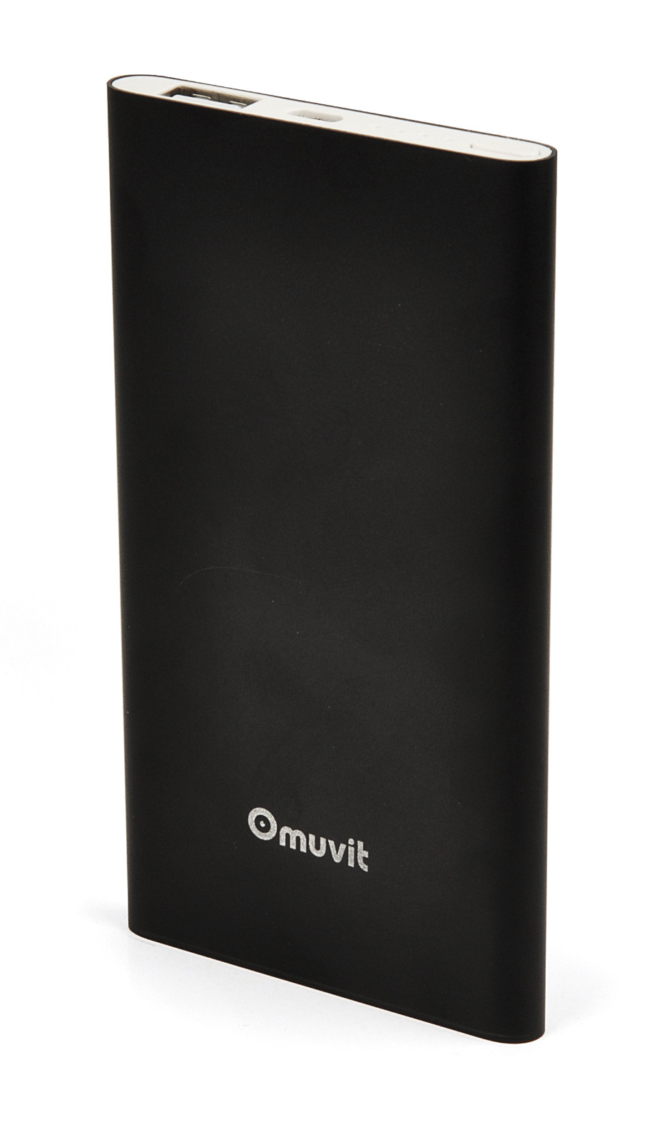 Batterie de secours universelle 5000mAh en aluminium brossé gris
