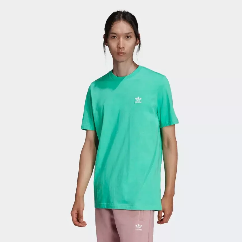 HE9442 Adicolor M | Essentials Trefoil eBay HI-Res Green Size Tee Adidas Medium New