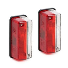 Wiltec 2x Positionsleuchte Umrissleuchte für Anhänger Begrenzungsleuchte