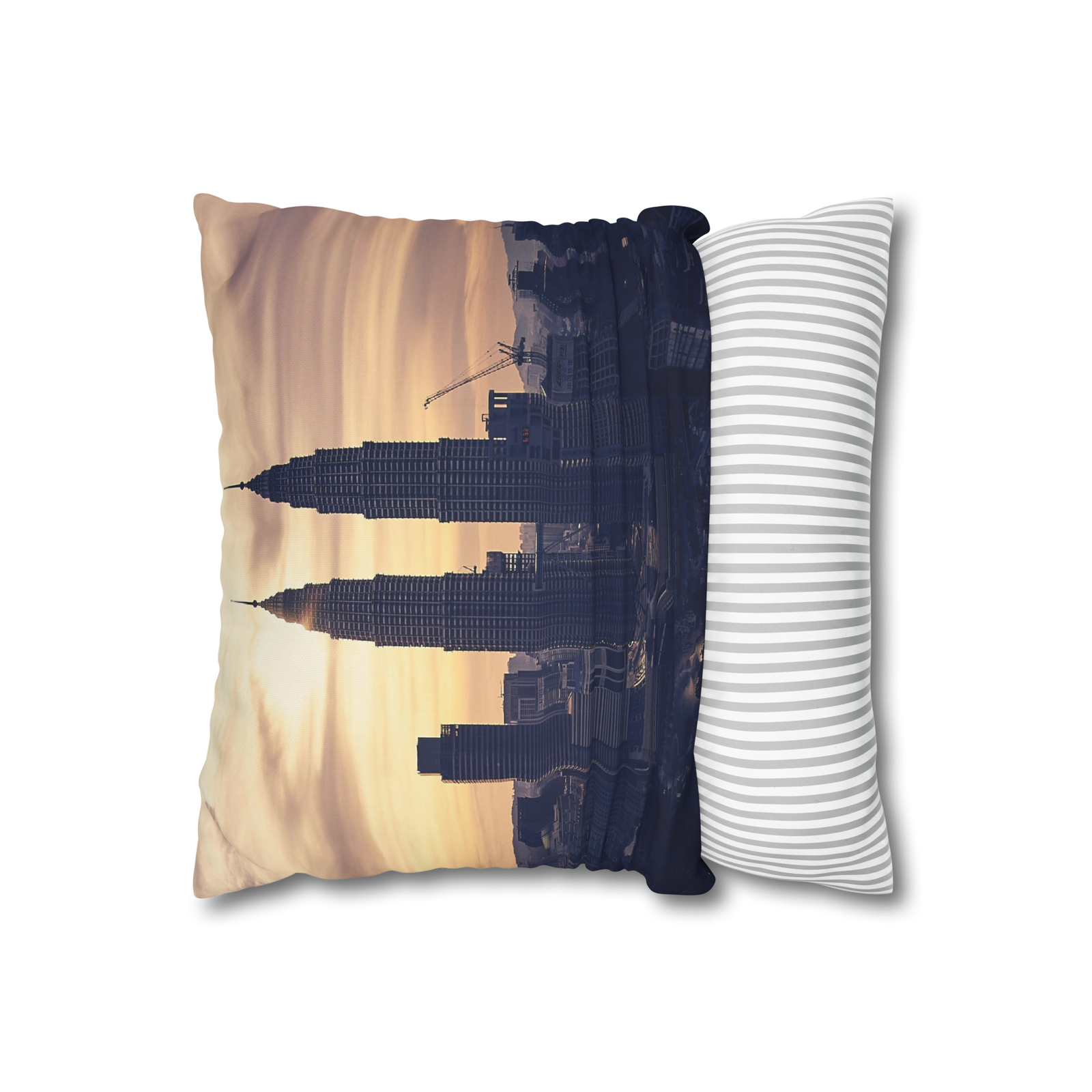 CUSHION COVER PILLOW CASEMALAYSIAN PETRONAS TWIN TOWERS 1 eBay