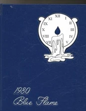 1980 WEST HAVEN HIGH SCHOOL YEARBOOK, BLUE FLAME, WEST HAVEN, CONN