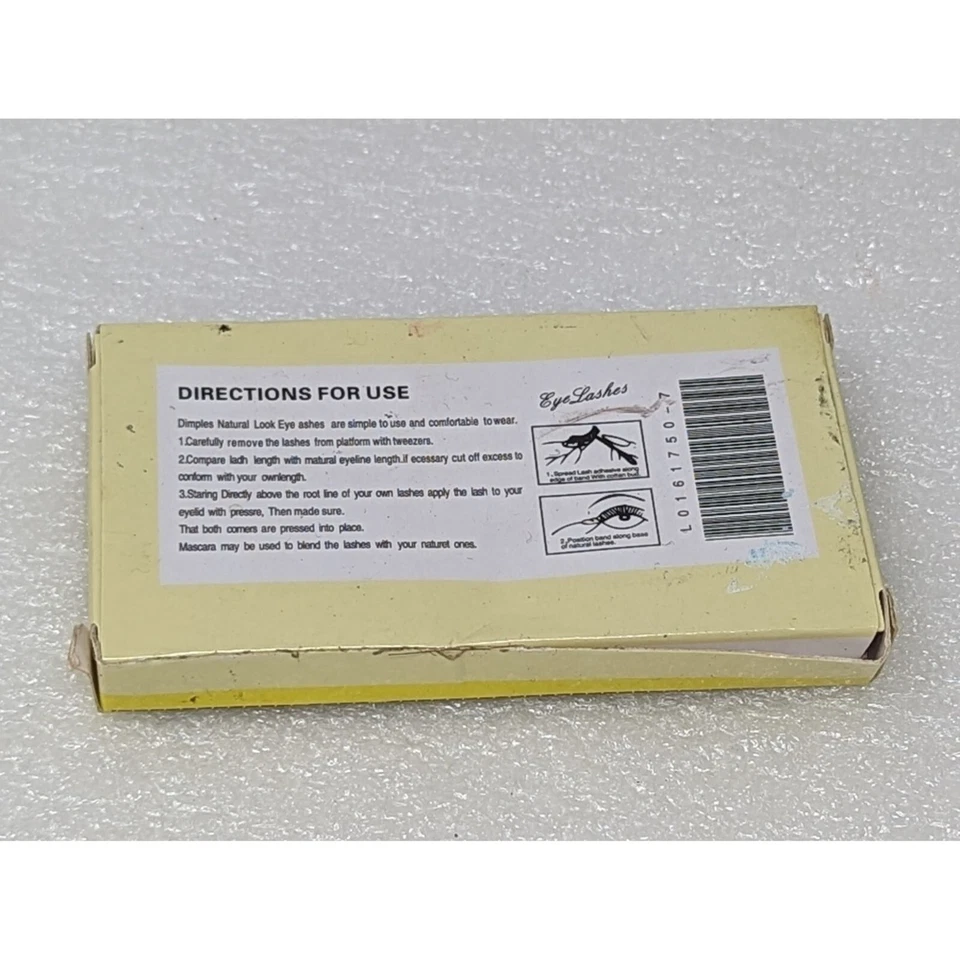 Dimples Natural Look Eyelashes Black False Lashes - Image 2 of 2