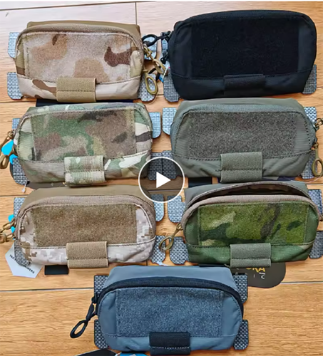 Outdoor Vest Chest Carbon Board Extended Miscellaneous Bag