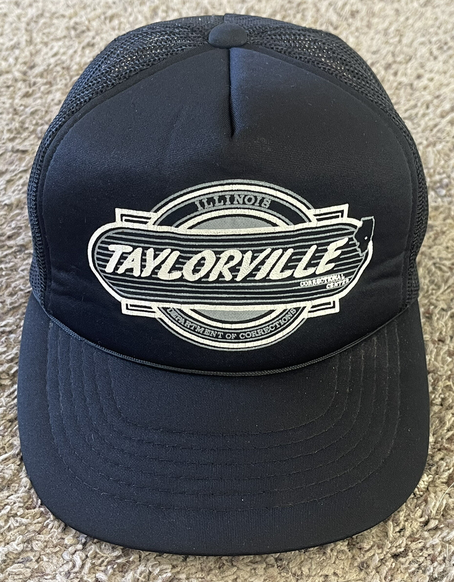 Vintage 1990 Taylorville, Illinois Correctional Center Prison Mesh