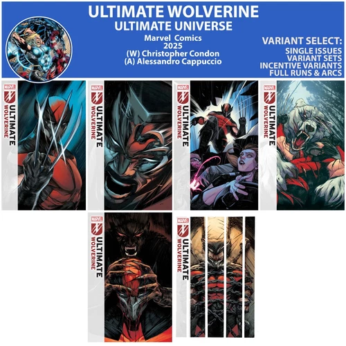 Ultimate Wolverine (20245) #1 2 3 4 5 6 Marvel Comics COVER SELECT