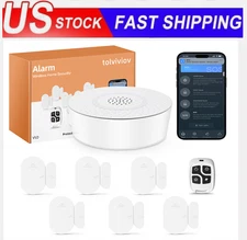 Wireless Home Window Door Burglar Security Alarm System Magnetic Sensor lot