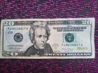 U.S. TWENTY DOLLAR NOTE WITH COOL LOW SERIAL NUMBER!  — photo 1