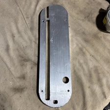 Delta Table Saw Throat Plate measures - 13-5/16" x 3-3/4" - part 422-04-063-2001