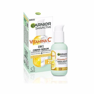 Garnier , 2-in-1-Gesichtsserum zum Aufhellen und gegen Hautunreinheiten, mit 20%