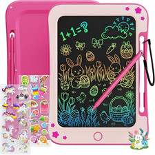 LCD Writing Tablet for Kids, Toddler Girl Toys, Doodle Board Drawing Tablet, Eas
