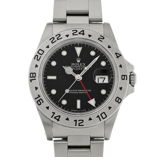 ROLEX Explorer II 16570 black WATCH 733939