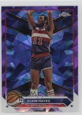 2023-24 Topps Chrome Sapphire Edition Elvin Hayes #178 HOF 13n4