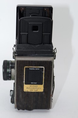 Rolleiflex 2.8 GX 60th Anniversary Model. Lebs Cap. Water Damaged