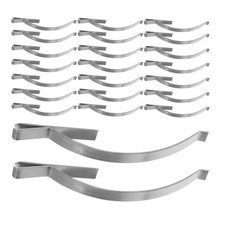 30 Pcs Screen Spring Clip Window Corner Clips Stainless Steel Stabilizer Repair